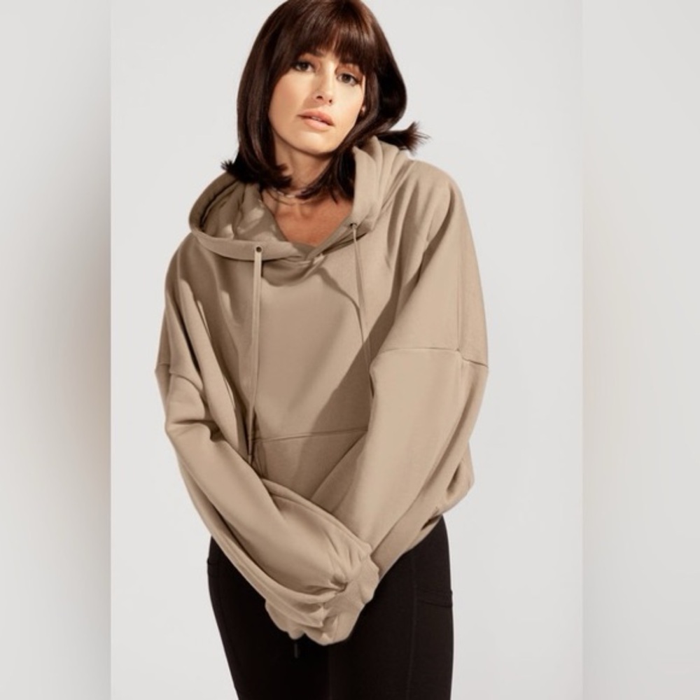 POPFLEX Pullover Cloud Hood - Milk Tea - Picture 2 of 8